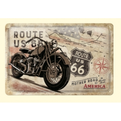Route 66 USA Indian America Mother Road szyld tablica 20x30